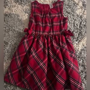 Carter's Red Plaid Casual Dress